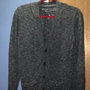 Grey Men's cardigan